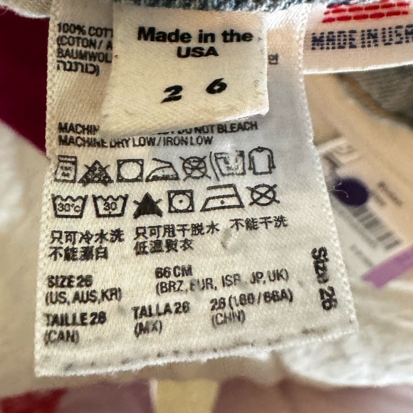 American Apparel Light Blue Jean Shorts - Picture 4 of 4